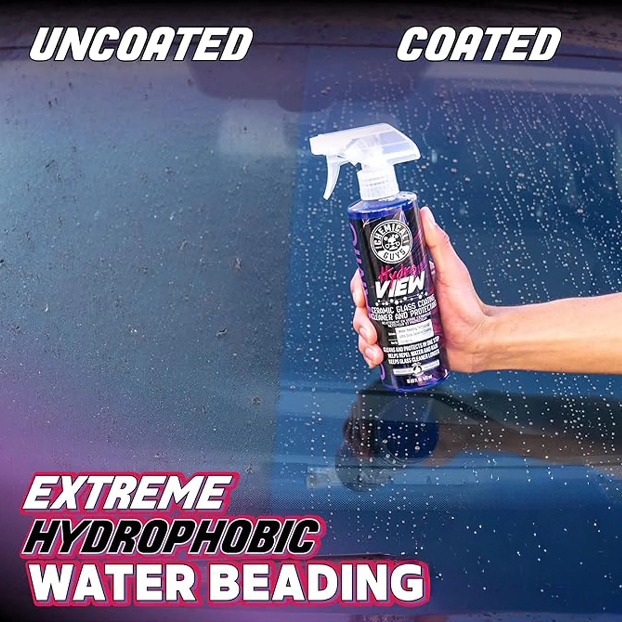 HydroView Ceramic Glass Cleaner & Coating - Dynamic Auto LLC
