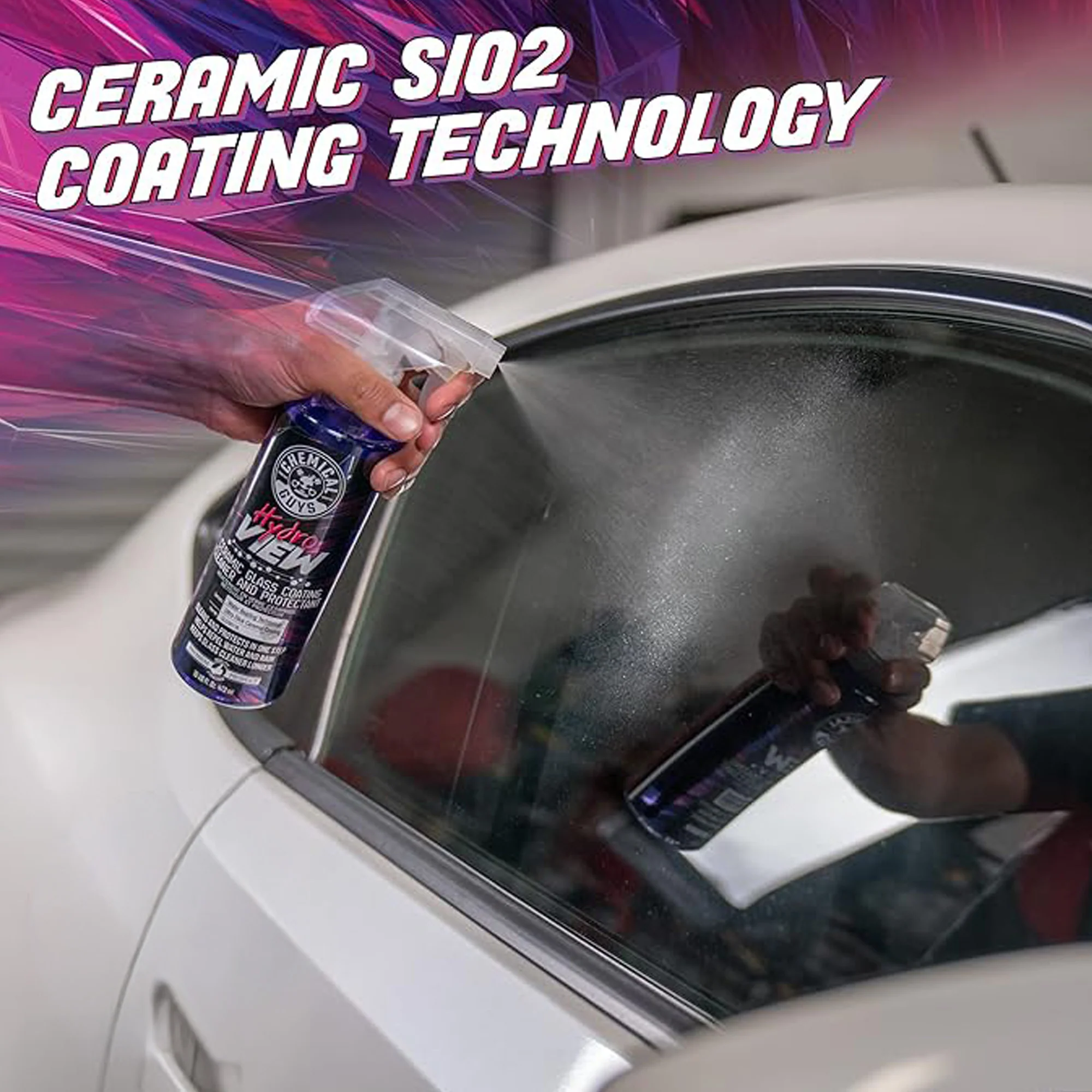 HydroView Ceramic Glass Cleaner & Coating - Dynamic Auto LLC