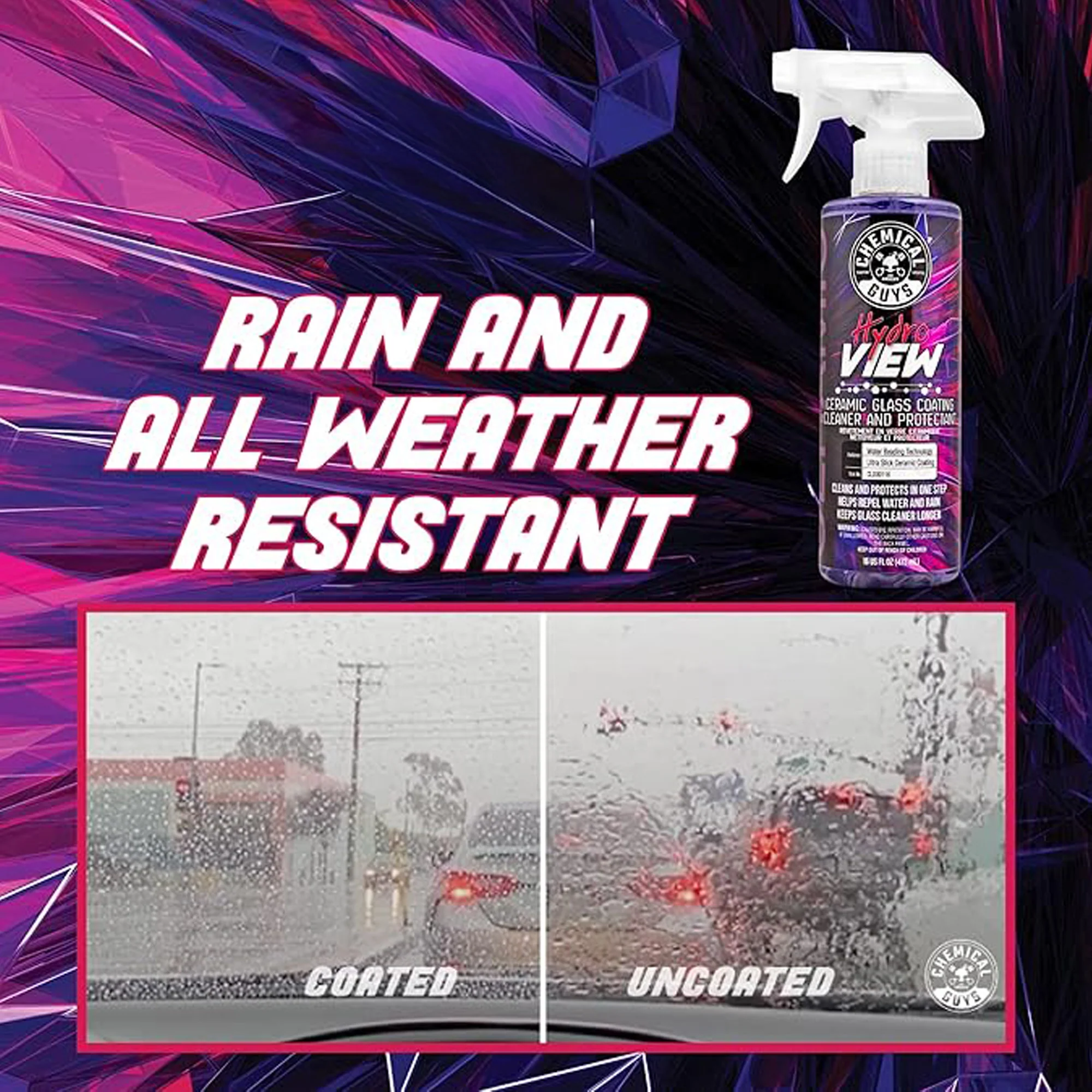 HydroView Ceramic Glass Cleaner & Coating - Dynamic Auto LLC