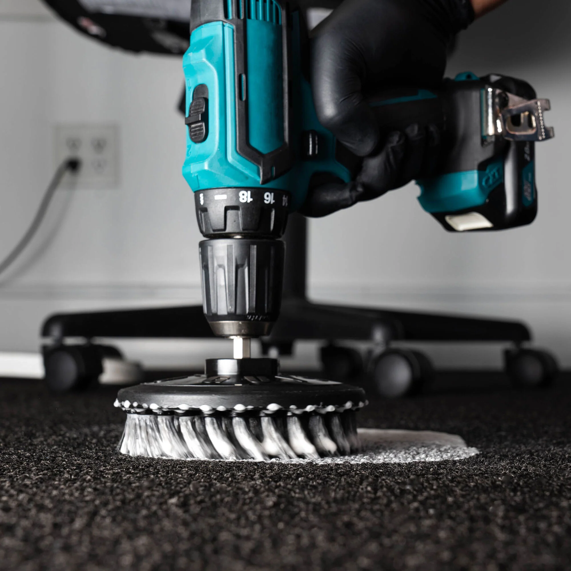 Chemical Guys Spinner Multi-Surface Drill Brush, Light Duty - Dynamic Auto LLC