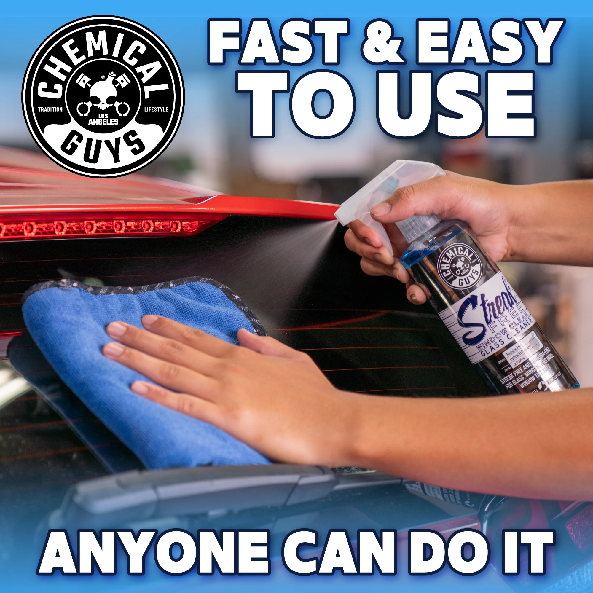 Streak Free Window Clean Glass Cleaner - Dynamic Auto LLC