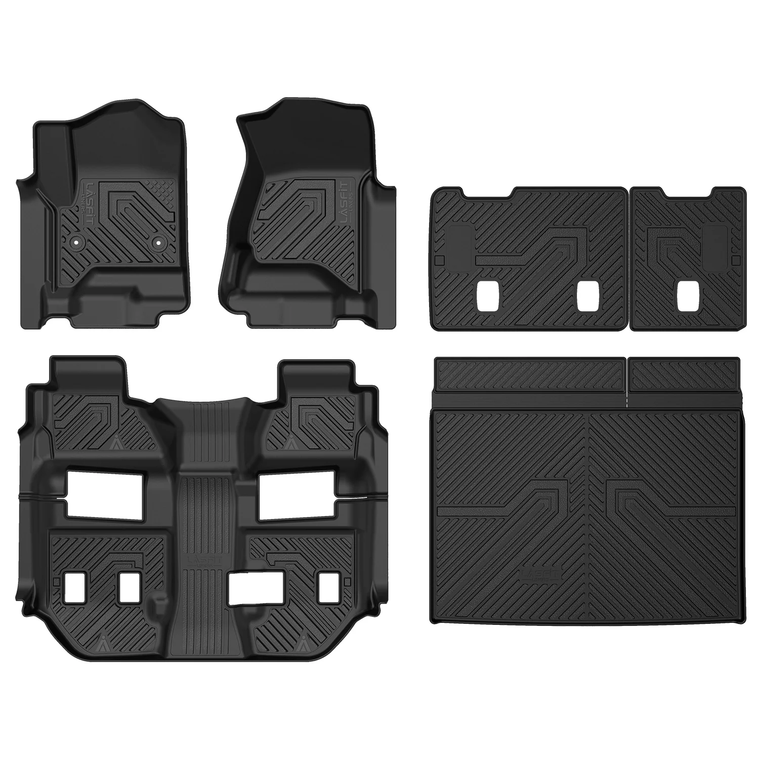 Fit for 2015-2020 GMC Yukon XL Floor Mats or Seatback & Cargo Mat - Dynamic Auto LLC