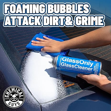 Glass Only Easy to Use Foaming Aerosol Cleaner Spray - Dynamic Auto LLC