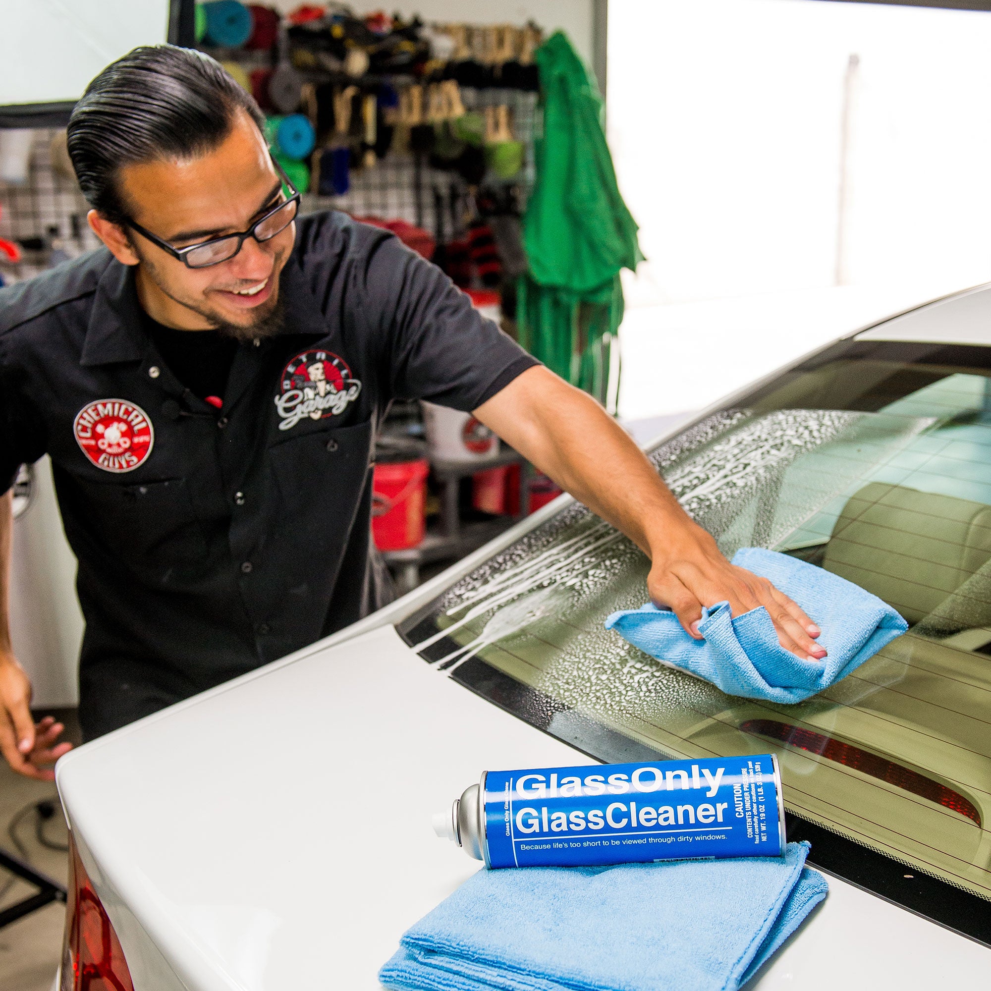 Glass Only Easy to Use Foaming Aerosol Cleaner Spray - Dynamic Auto LLC