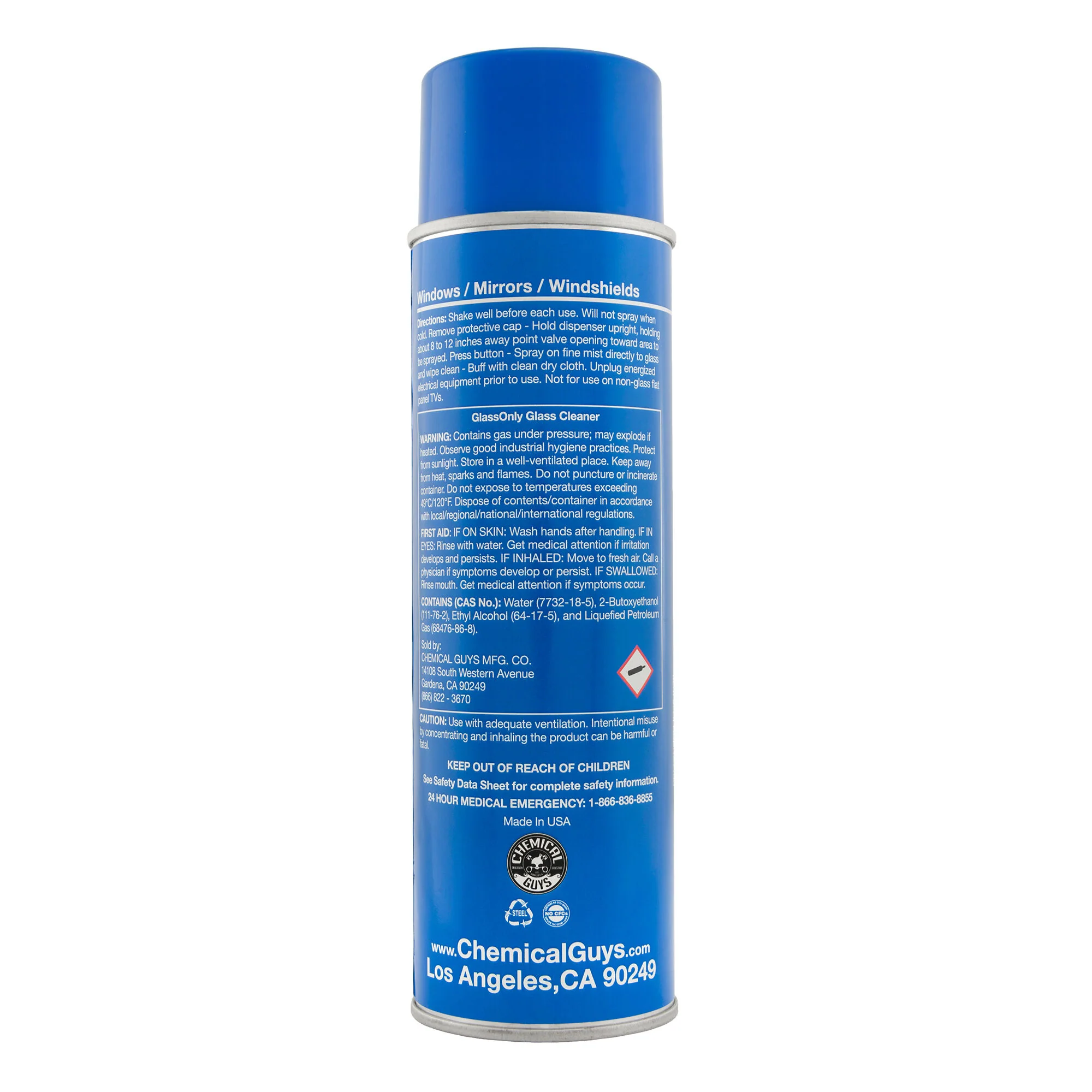 Glass Only Easy to Use Foaming Aerosol Cleaner Spray - Dynamic Auto LLC