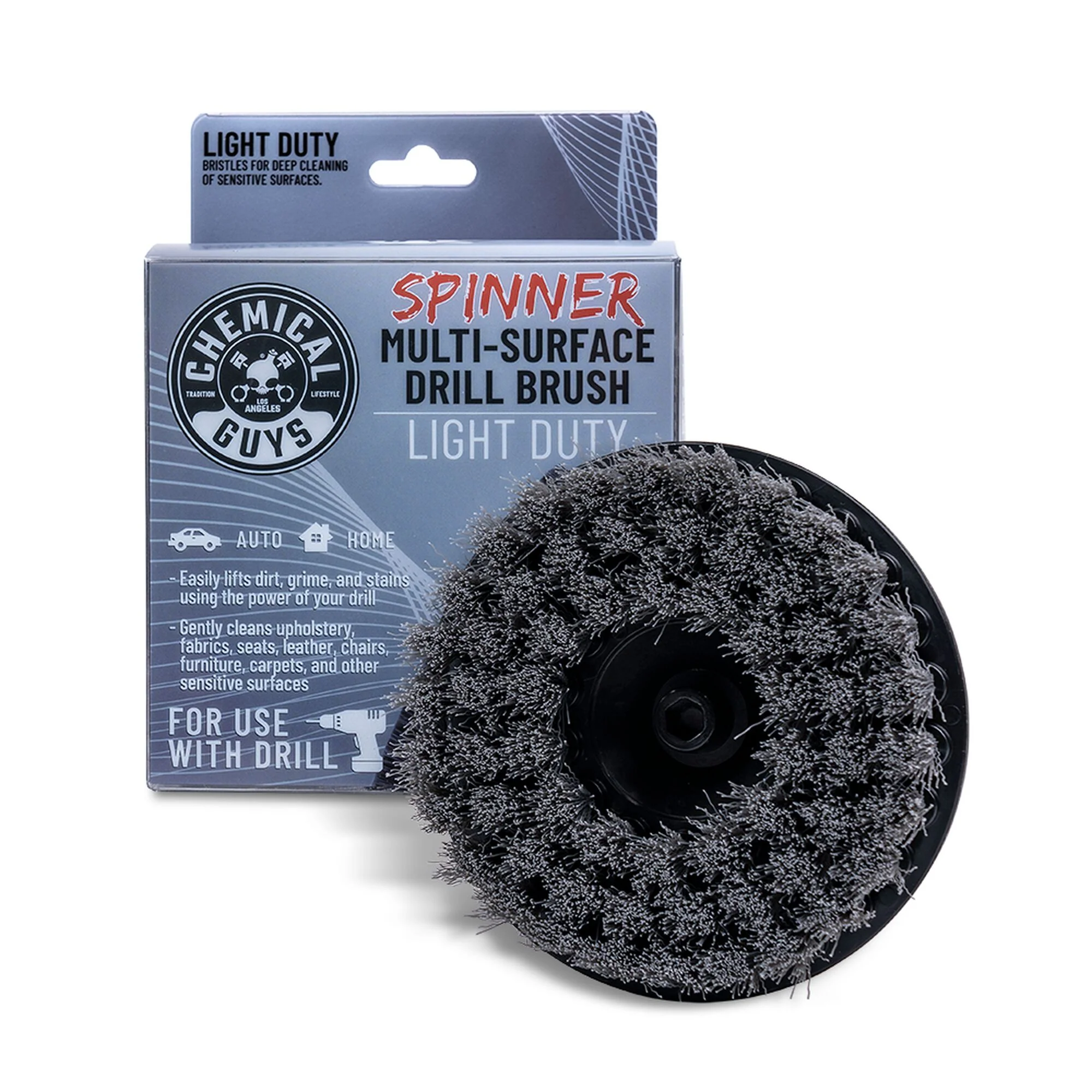 Chemical Guys Spinner Multi-Surface Drill Brush, Light Duty - Dynamic Auto LLC
