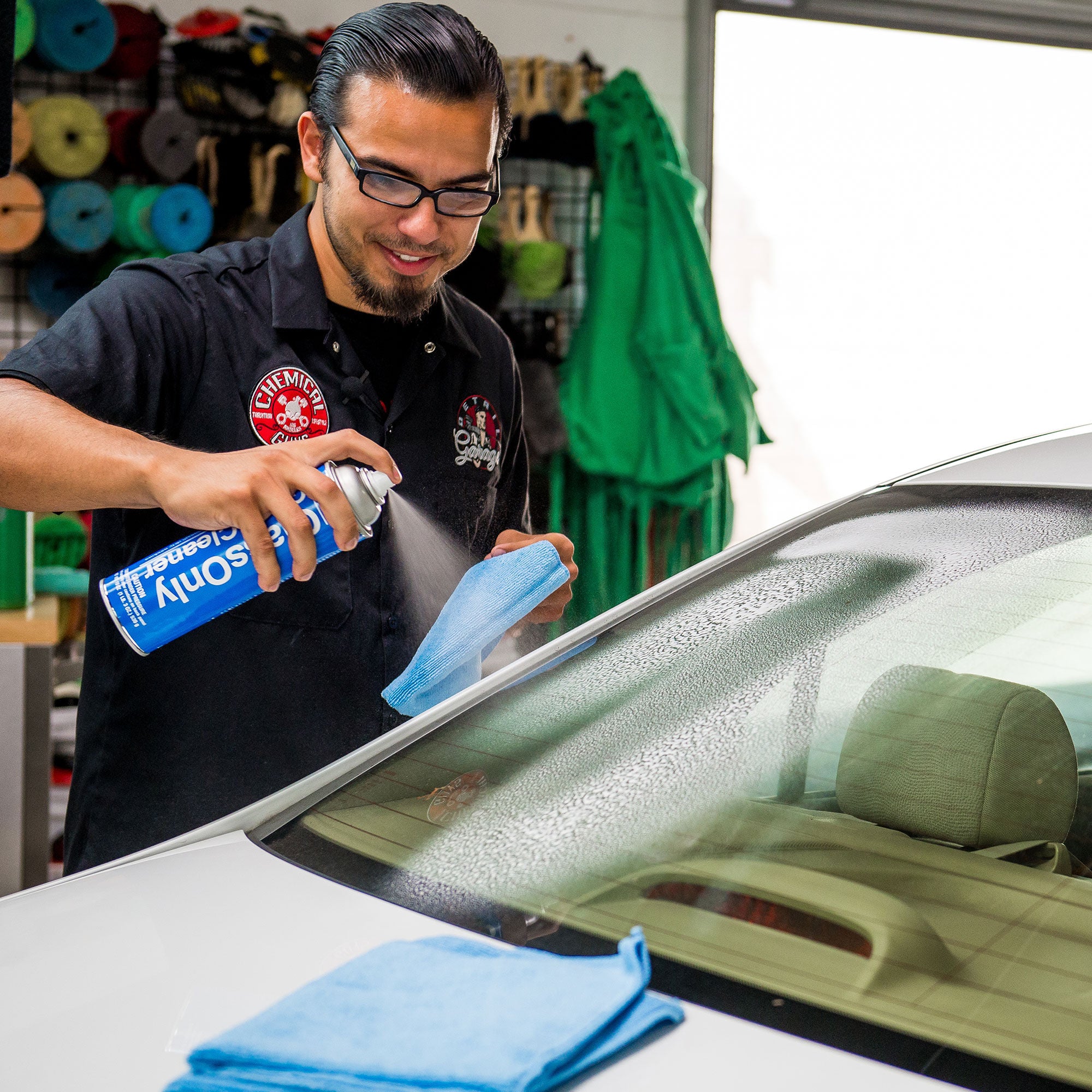 Glass Only Easy to Use Foaming Aerosol Cleaner Spray - Dynamic Auto LLC