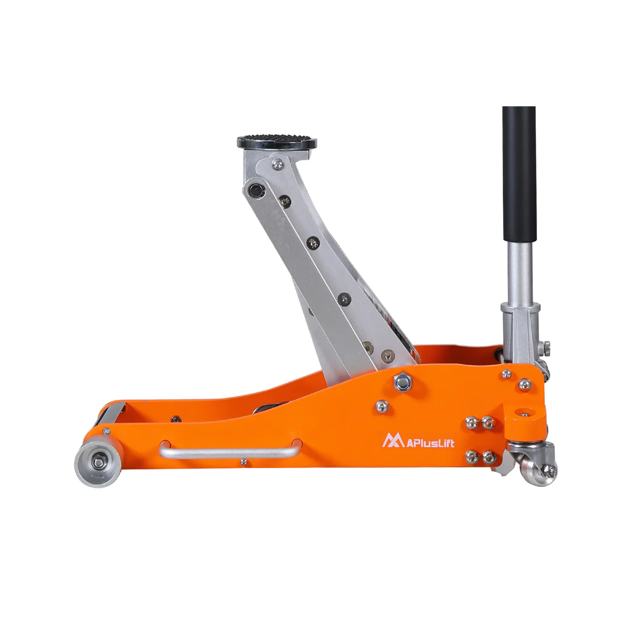 APlus AL350R 3 Ton Lower profile Full Aluminum Racing Floor Jack with Dual Pistons Quick Lift Pump for Sport Utility Vehicle, Lifting Range 3-3/4