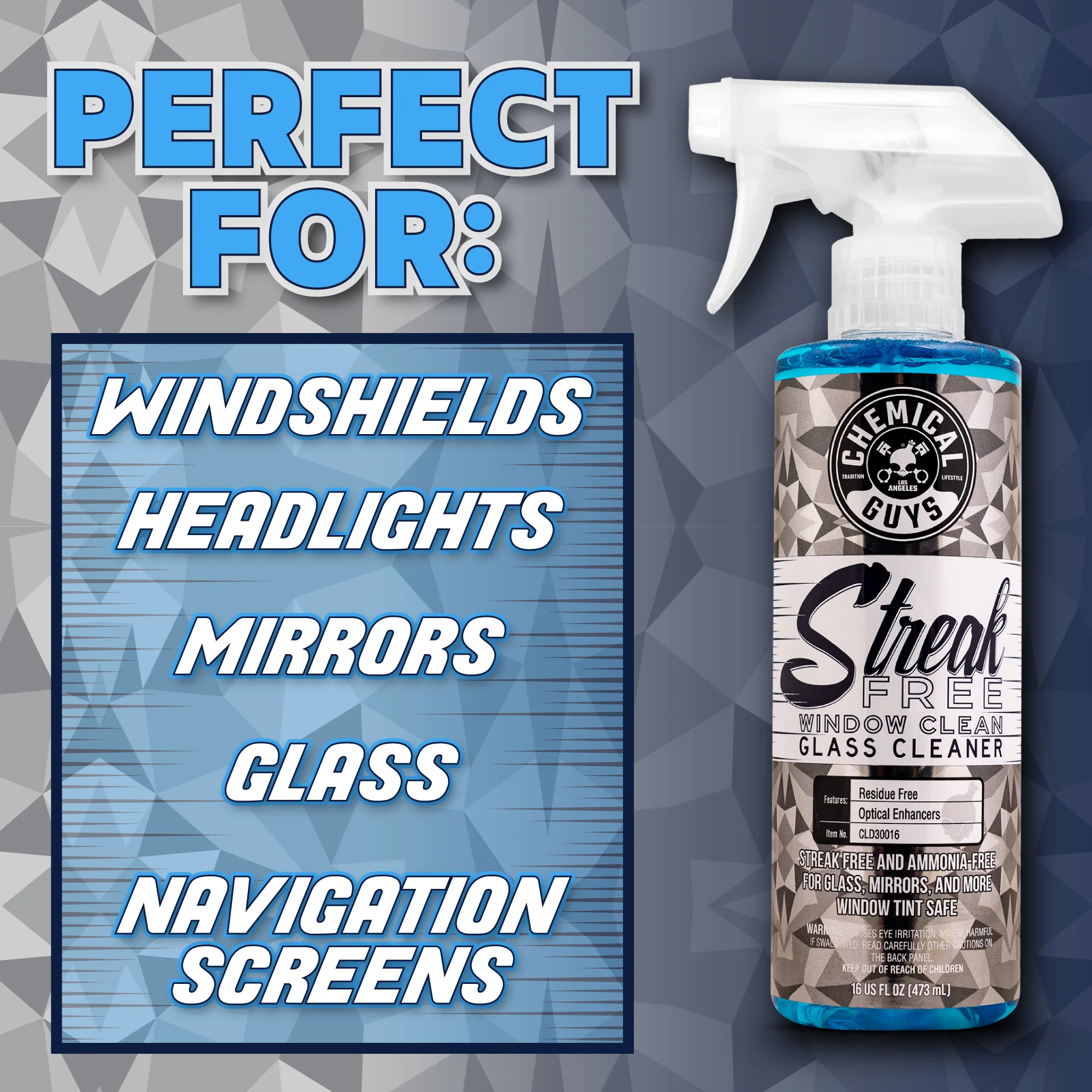 Streak Free Window Clean Glass Cleaner - Dynamic Auto LLC